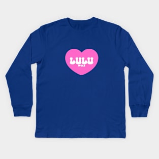 LULU Wear HEART Kids Long Sleeve T-Shirt